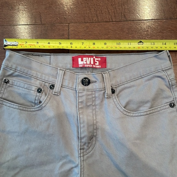Levi’s 510 Super Skinny Gray Jeans - Picture 7 of 8